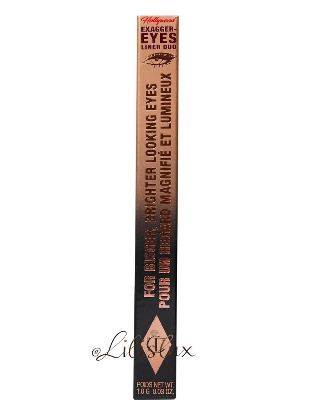 Hollywood Exagger-Eyes Double-Ended Eyeliner Pencil (Limited Edition)Charlotte T